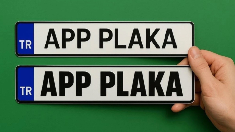 App Oto Plaka görseli