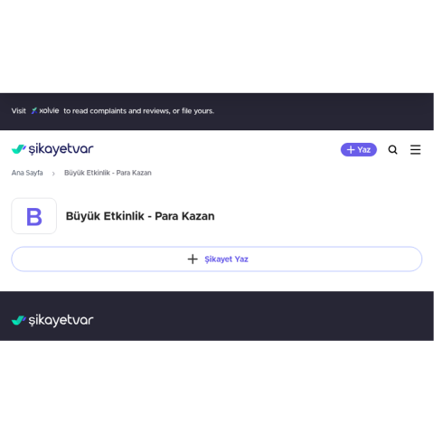 Büyük Etkinlik - Para Kazan görseli
