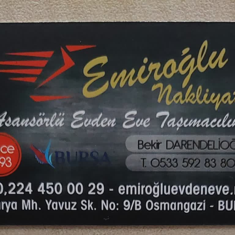 Emiroğlu Evden Eve|Bursa görseli