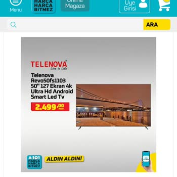 A101telenovafirsatlari.vercel.app görseli