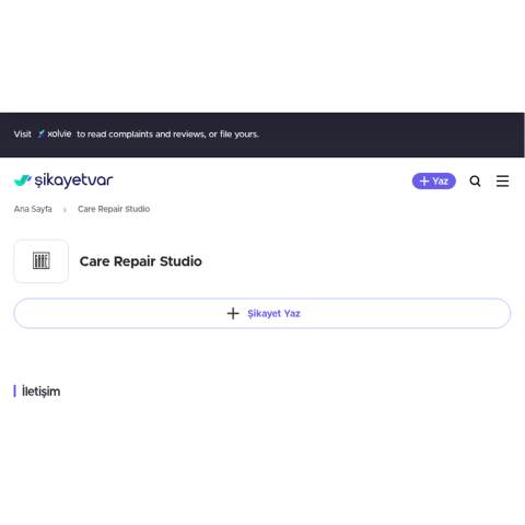 Care Repair Studio görseli
