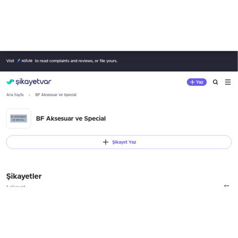 BF Aksesuar ve Special görseli