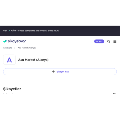 Asu Market (Alanya) görseli