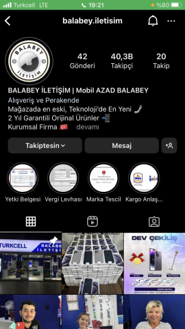 Balabey.iletisim (Instagram) görseli