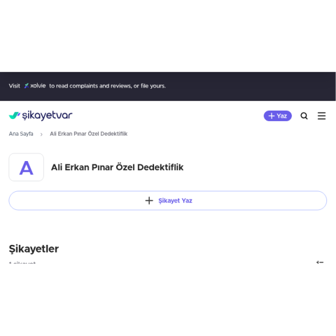 Ali Erkan Pınar Özel Dedektiflik görseli