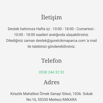 Arda Oto Çıkma Parça görseli