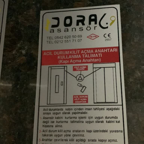 Dora Asansör görseli