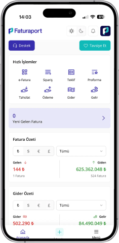Faturaport görseli