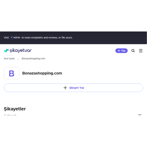 Bonazashopping.com görseli