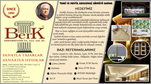 Berk Dekorasyon (Tarsus) görseli