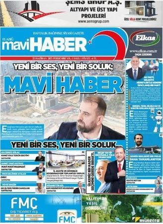Elaziğ Mavi Haber görseli