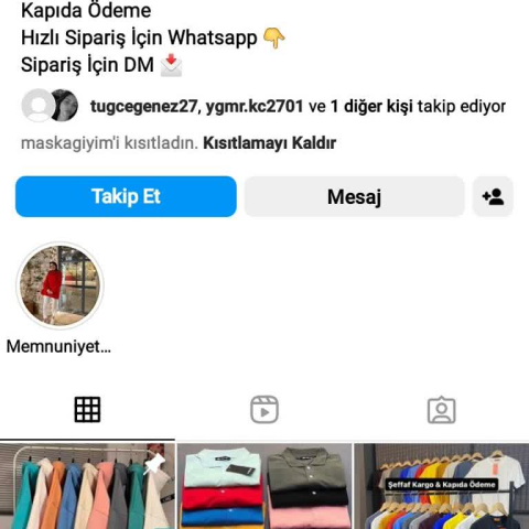 Maskagiyim (Instagram) görseli