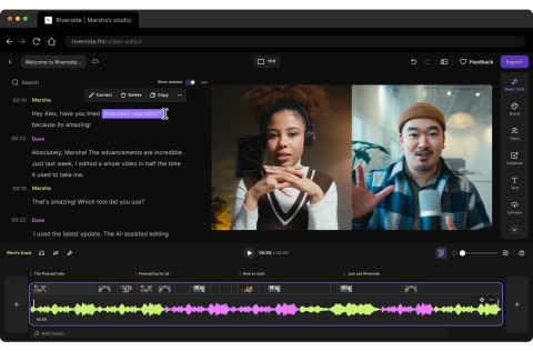 AI Video Editor görseli