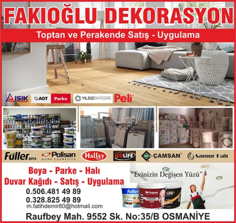 Fakıoğlu Dekorasyon görseli