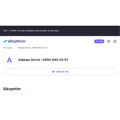 Alpkapı Servis | 0850 840 02 57 görseli