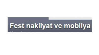 Fest Mobilya ve Nakliyat görseli