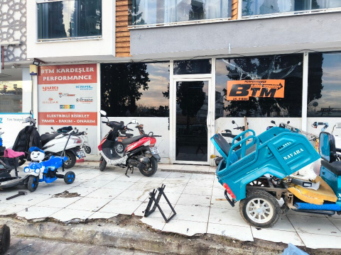 BTM Elektrikli Bisiklet Antalya görseli