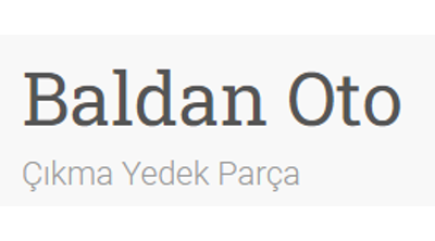 Baldan Oto Çıkma Yedek Parça görseli